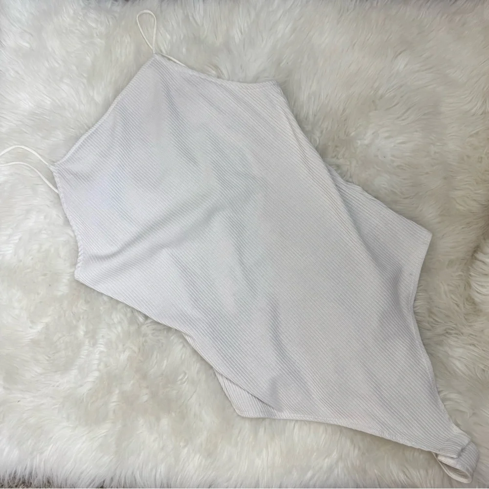H&M Black and White Ribbed Bodysuits Set Bundle